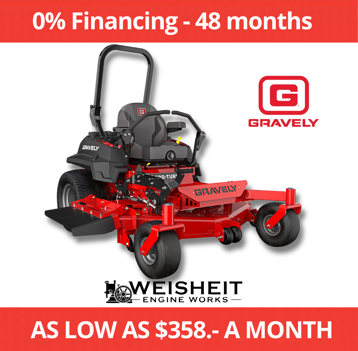GRAVELY Pro-Turn MACH ONE 'High Grass' Zero Turn Mower -(60