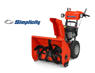 SIMPLICITY Signature Series 24 Snow Blower Electric Start Dual Stage LED Light Heated Grips 14.5 TP 1696920 FREE LOCAL DELIVERY