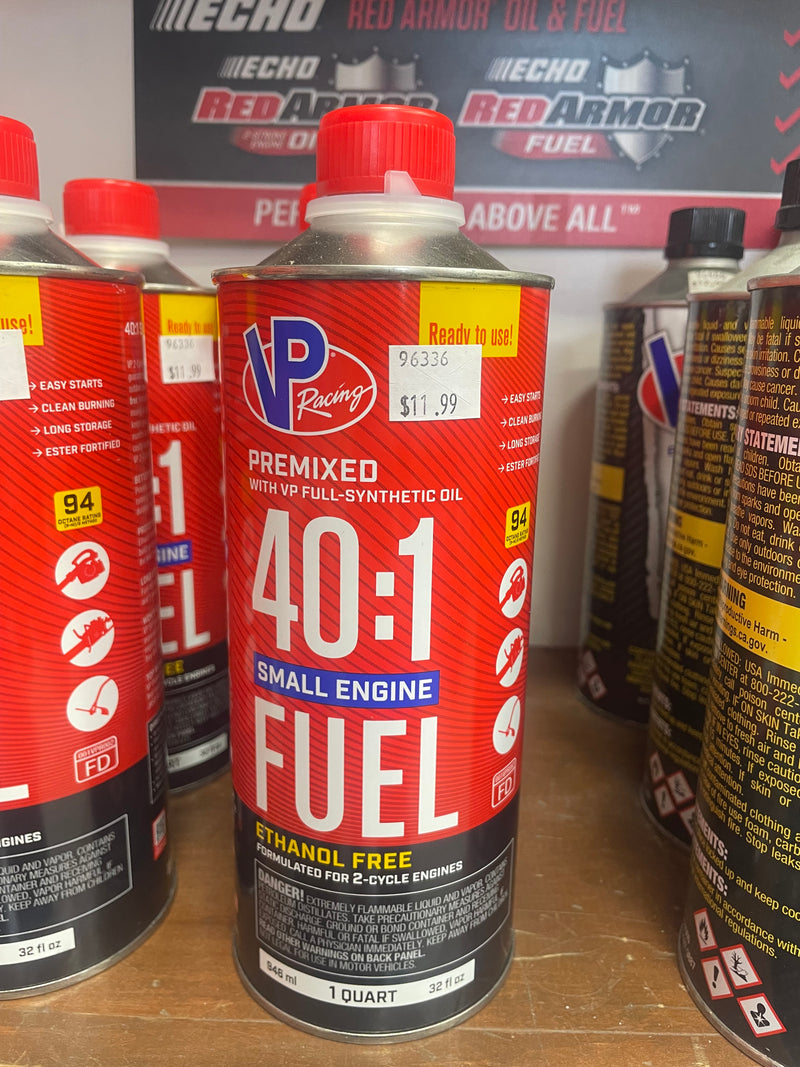 VP Racing Premixed 40:1 Small Engine Fuel