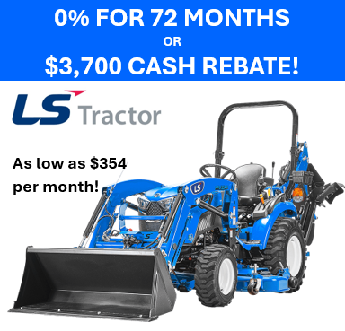 LS Tractor MT225S Compact Tractor WITH LOADER - 24.7 HP (19002363)