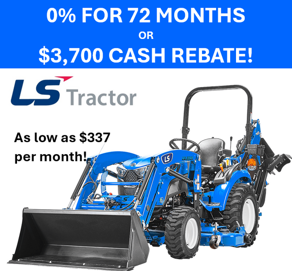 LS Tractor MT225S Compact Tractor WITH LOADER - 24.7 HP (19002363)