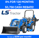 LS Tractor MT225S Compact Tractor WITH LOADER - 24.7 HP (19002363) SN: 2351004346