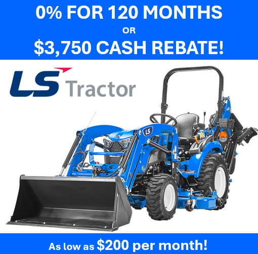 LS Tractor MT225S Compact Tractor WITH LOADER - 24.7 HP (19002363) SN: 2351004346