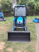 LS Tractor MT125 Sub-Compact Tractor WITH CAB, LOADER & BLOWER- 24.7 HP (22100770) SN: 2309024895