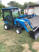 LS Tractor MT125 Sub-Compact Tractor WITH CAB, LOADER & BLOWER- 24.7 HP (22100770) SN: 2309024895