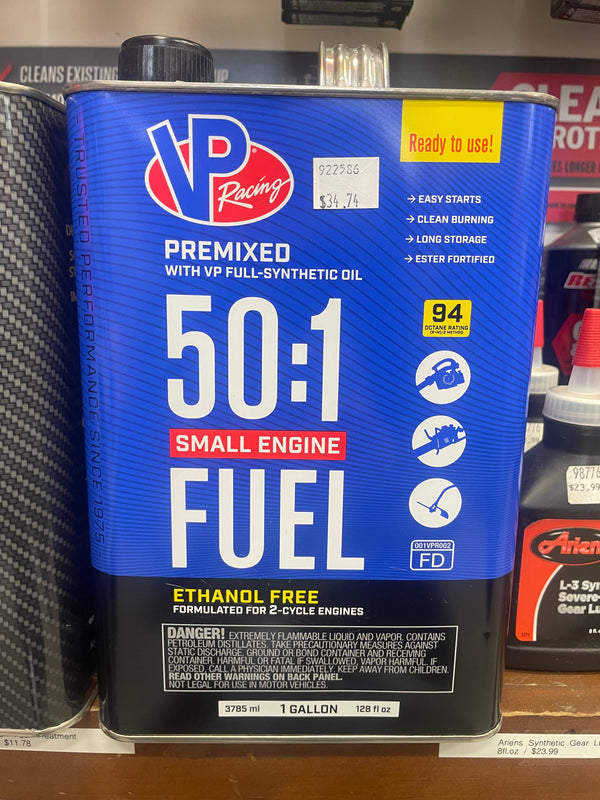 VP Racing Premixed 50:1 Small Engine Fuel 1-gal