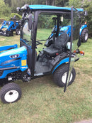 LS Tractor MT125 Sub-Compact Tractor WITH CAB, LOADER & BLOWER- 24.7 HP (22100770) SN: 2309024895