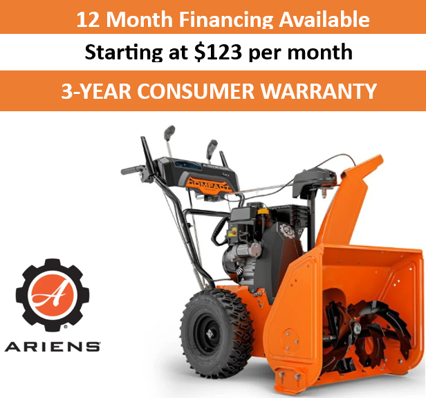 ARIENS Compact: 24" Snow Blower | Electric Start | Dual Stage | Auto-Turn | 10 TP| 920029 ** FREE LOCAL DELIVERY**