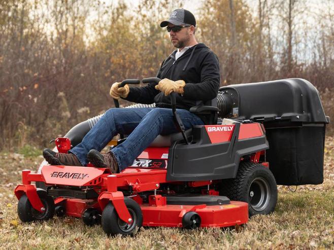 Ariens Ikon | Gravely ZT-X - 2 Bucket Non-Powered Bagger 818001 9.56175.6