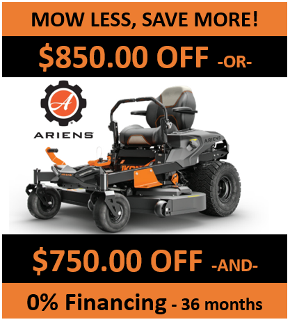 ARIENS IKON ONYX Zero Turn Mower 52" Deck Options | 23.0HP Kawasaki