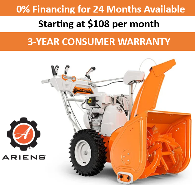 ARIENS Platinum LIMITED EDITION 90th ANNIVERSARY 24" SHO Snow Blower | Electric Start | Dual Stage | Auto-Turn | Heated Grips | LED Light | 13 TP | 921933 ** FREE LOCAL DELIVERY**