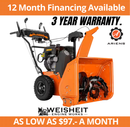 ARIENS Classic: 24" Snow Blower | Electric Start | Dual Stage | Auto-Turn | 9.5 TP | 920036 ** FREE LOCAL DELIVERY**