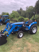 LS Tractor MT232HT Compact Tractor WITH LOADER & BACKHOE- 31.7 HP (19003041) SN: 2444000484