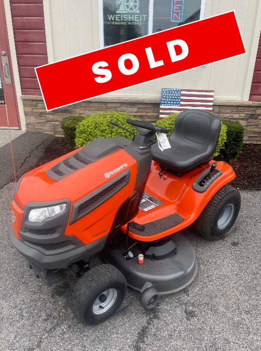 **SOLD**   PRE-OWNED: HUSQVARNA YTH21K46 LAWN TRACTOR 46” DECK | 21HP