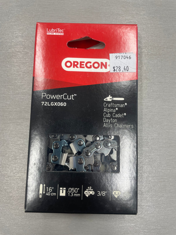 Oregon Power Cut 72LGX060 16” Chain