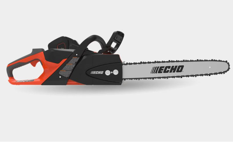 ECHO eFORCE 56-volt Chainsaw- Rear Handle with 5.0Ah Battery & Charger | DCS-5000-18C2