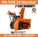 ARIENS Deluxe: 30" Snow Blower (EFI)  - Electric Start | Dual Stage | Auto-Turn | Heated Grips | LED Light | 15 TP | 921047 ** FREE LOCAL DELIVERY**