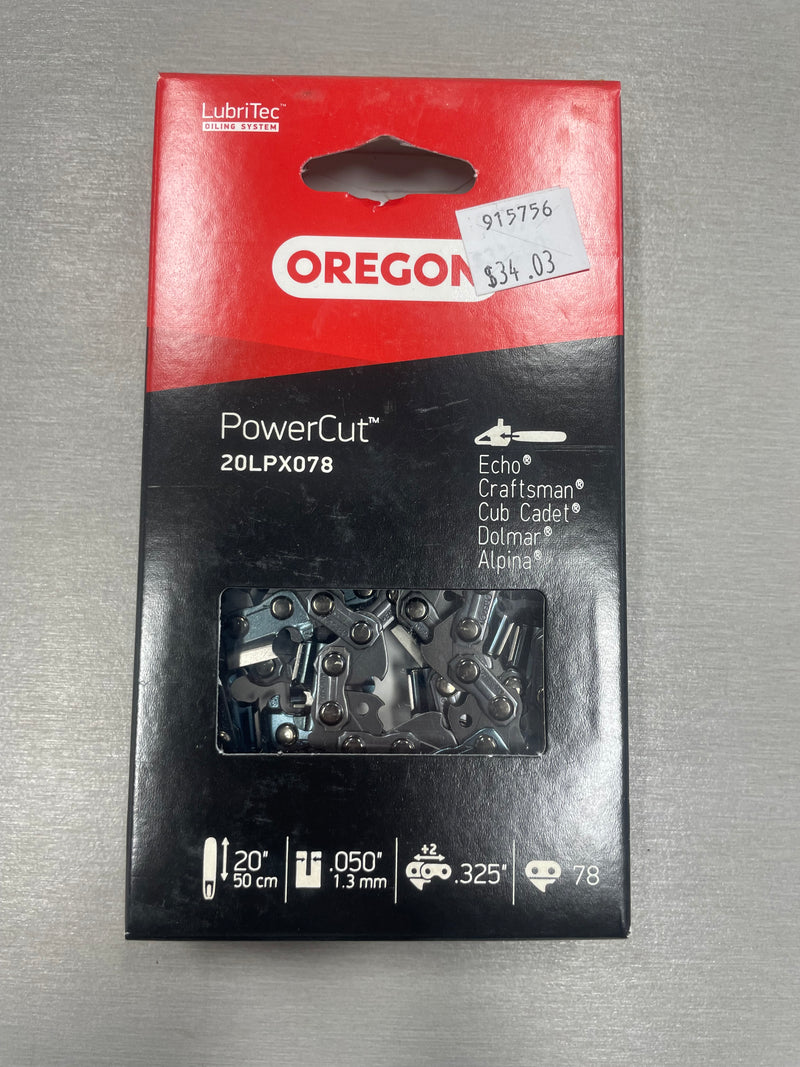 Oregon Power Cut 20LPX078 20” Chain