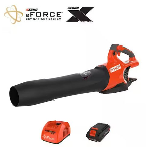 ECHO eFORCE 56-Volt Blower (handheld) with Battery Charger D