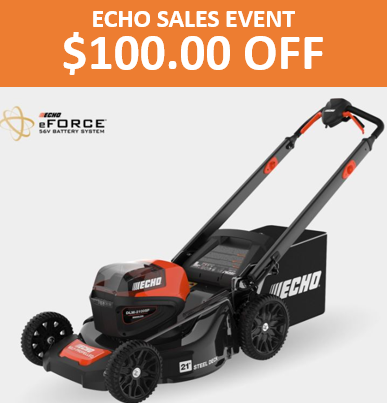 ECHO eFORCE  56-volt Battery Lawn Mower - Self-Propelled with 5.0Ah battery & charger DLM-2100SPC2