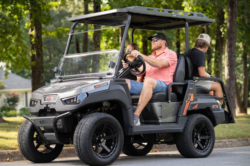 ENVY Neighborhood Vehicle / 4-Passenger Golf Cart - UTV Crossover | 48-Volt brushless electric power