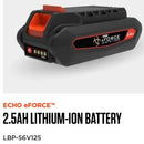ECHO eFORCE 56-volt Hedge Trimmer with 2.5Ah Battery & Charger | DHC-2300C1