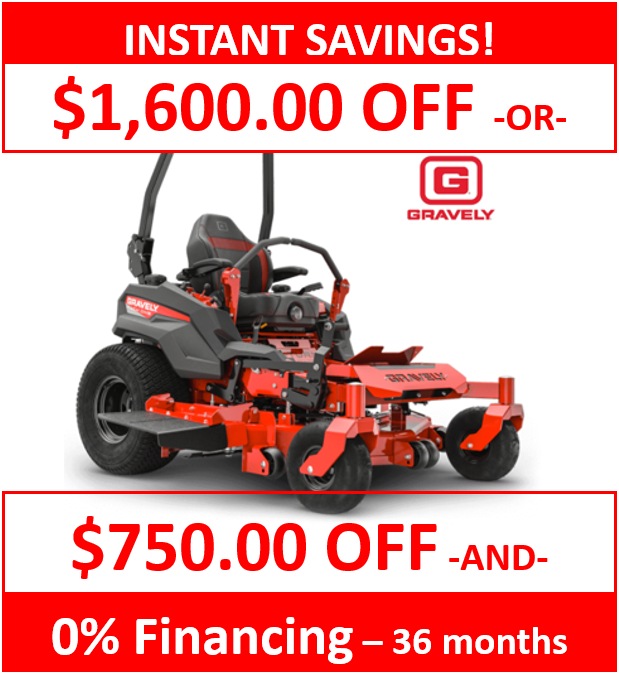 GRAVELY Pro-Turn MACH ONE 'High Grass' Zero Turn Mower -(60" Tunnel Deck) | 31 HP Kawasaki