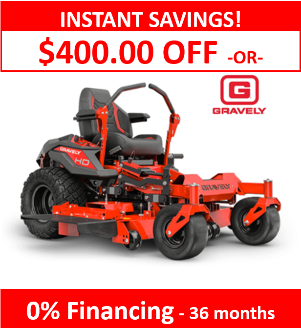 GRAVELY ZT-HD Zero Turn Mower (48" / 52" / 60" Deck Options) | 23-24HP Kawasaki