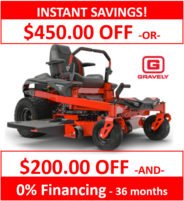 GRAVELY ZT-X Zero Turn Mower (42" / 48" / 52" Deck Options) 21.5-23HP Kawasaki