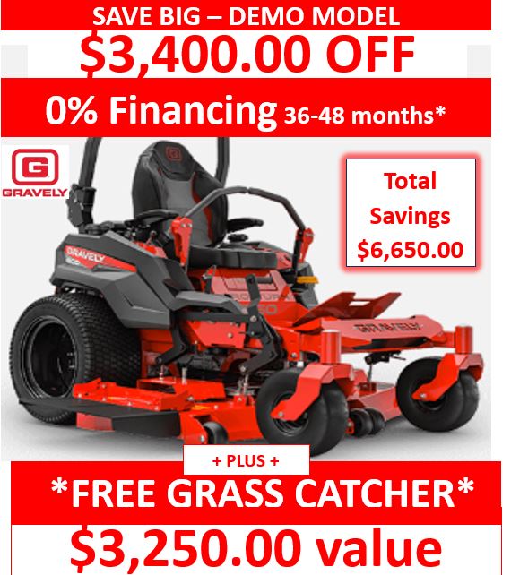 GRAVELY Pro-Turn 600 Series  (60" Deck) | 35.0 HP Kawasaki FREE GRASS CATCHER -992501