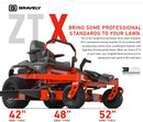 GRAVELY ZT-X Zero Turn Mower (42" / 48" / 52" Deck Options) 21.5-23HP Kawasaki