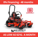 GRAVELY Pro-Turn ZX Series (48" / 52" / 60" Deck Options) | 22.0-23.5HP Kawasaki