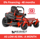 GRAVELY ZT-X Zero Turn Mower (42" / 48" / 52" Deck Options) 21.5-23HP Kawasaki