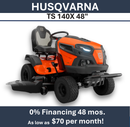 HUSQVARNA TS 140X 48" Deck 24HP Briggs & Stratton 970846801
