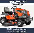 HUSQVARNA TS 248XD 48" Deck 23HP 960430339