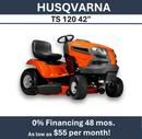 HUSQVARNA TS 120 42" Deck 19HP Briggs & Stratton 970846301
