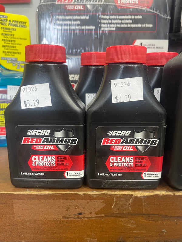 ECHO Red Armor 2-Stroke Engine Oil | 1 Gallon Mix