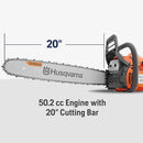 Husqvarna 450 Rancher Chain Saw - 970613120