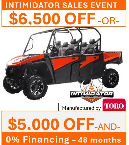 INTIMIDATOR GC1K Crew | 1000cc Engine - Stage 2 Option Package - Orange