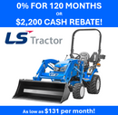 LS Tractor MT122 Sub-Compact Tractor - 21.5 HP (22100772)