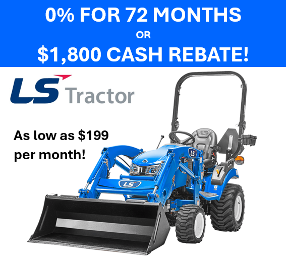 LS Tractor MT122 Sub-Compact - 21.5 HP