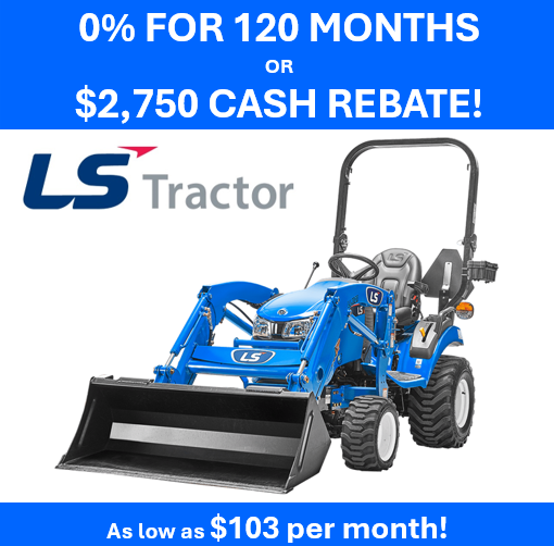 LS Tractor MT122 Sub-Compact Tractor - 21.5 HP (22100772) SN: 2314003175