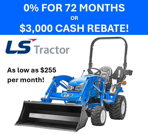LS Tractor MT125 Sub-Compact Tractor WITH LOADER - 24.7 HP (22100770)