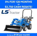 LS Tractor MT125 Sub-Compact Tractor WITH LOADER - 24.7 HP (22100770) SN: KLJ23091KSJ024991