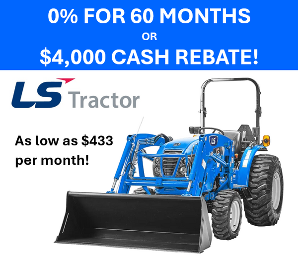LS Tractor MT226HE Compact Tractor WITH LOADER - 24.6 HP (19003012)