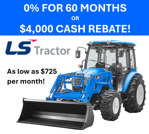 LS Tractor MT242HC (Cab) Compact Tractor WITH LOADER - 42.5 HP (19003054)