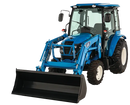 LS Tractor MT226HEC (Cab) Compact Tractor WITH LOADER - 24.4 HP (19003016) SN: 2439000590