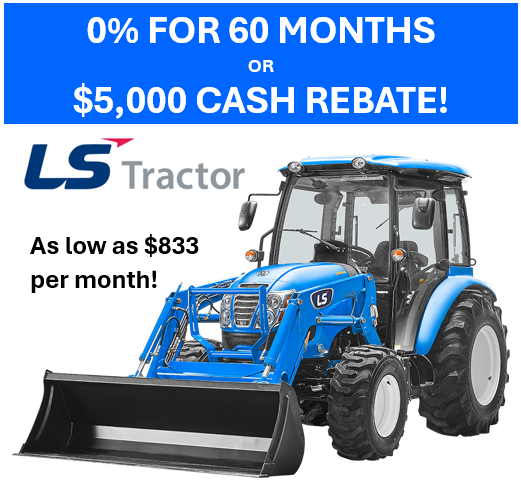 LS Tractor MT357HC Compact WITH LOADER - 57 HP (19003210)