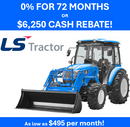 LS Tractor MT357HC Compact Tractor WITH LOADER - 57 HP (19003210) SN: KJL23542PSJ002856