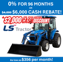 LS Tractor MT226HEC (Cab) Compact Tractor WITH LOADER - 24.4 HP (19003016)